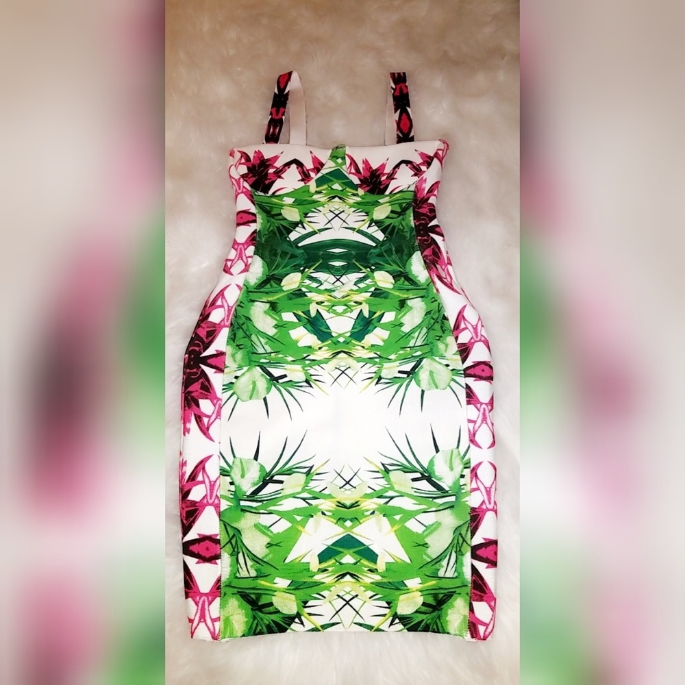 Mini bandage dress